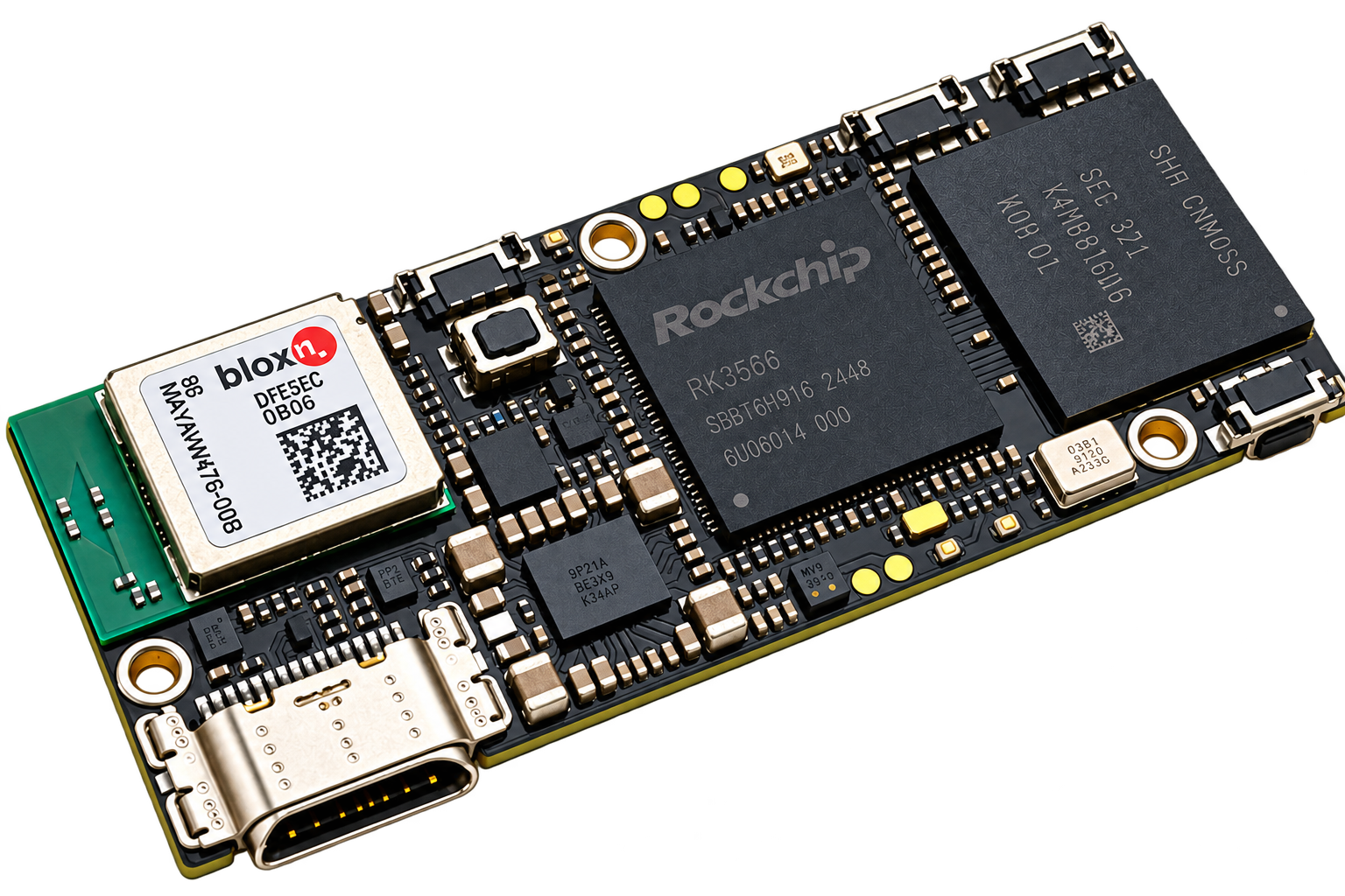 AI-anonymized customer project: processor module with GNSS shield